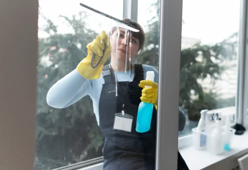 Nettoyage de vitres intérieures et extérieures à Valay